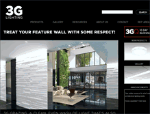 Tablet Screenshot of 3glighting.com
